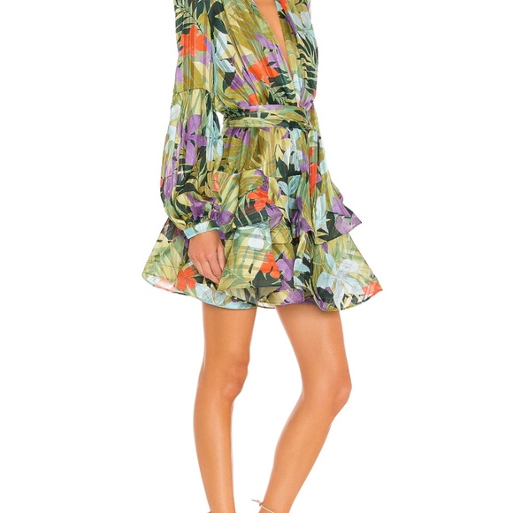 *SOLD*Bronx and banco- tropical mini dress XS - Picture 2 of 8